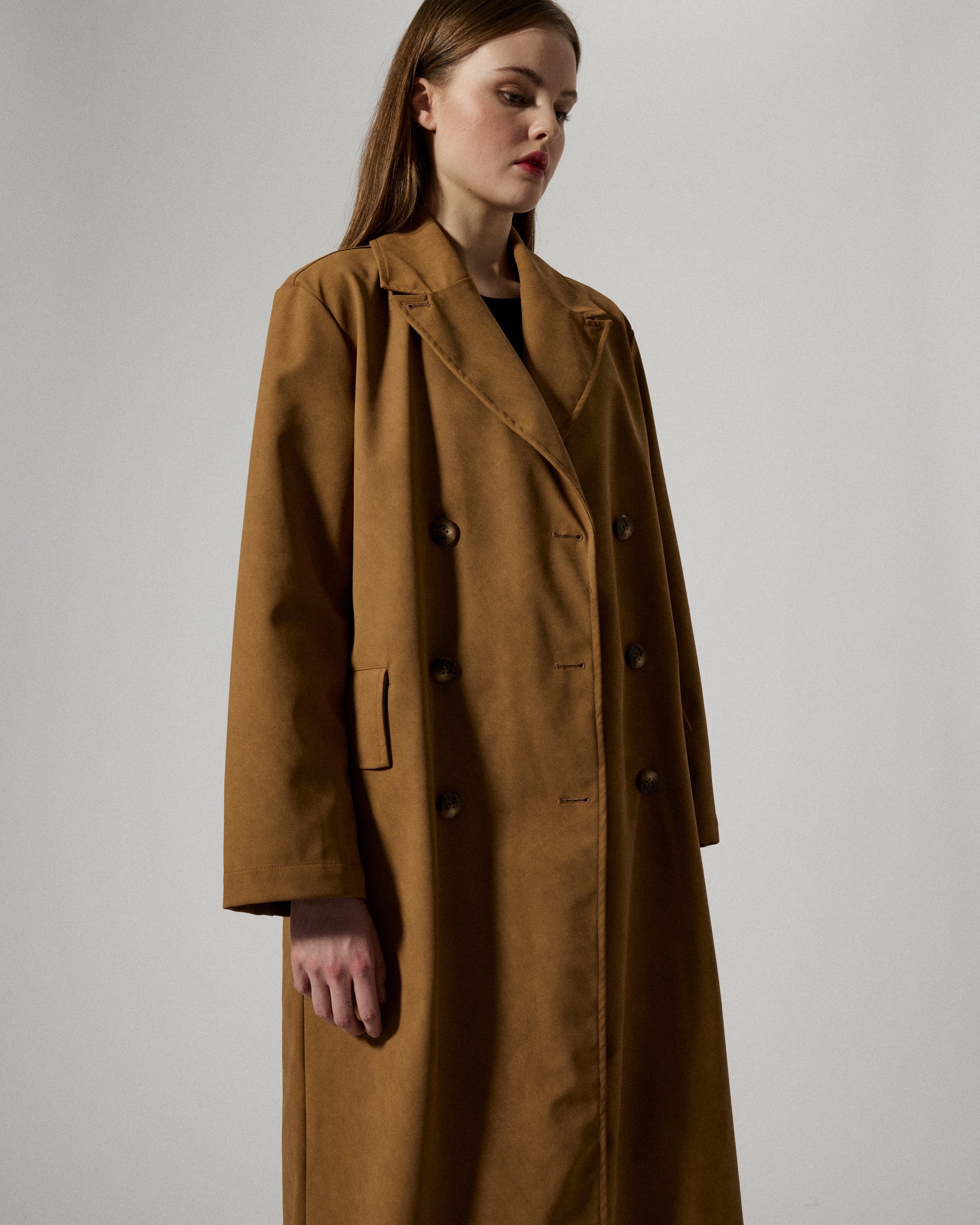 Olivia Faux suede Tan Suede | BRIXTOL TEXTILES