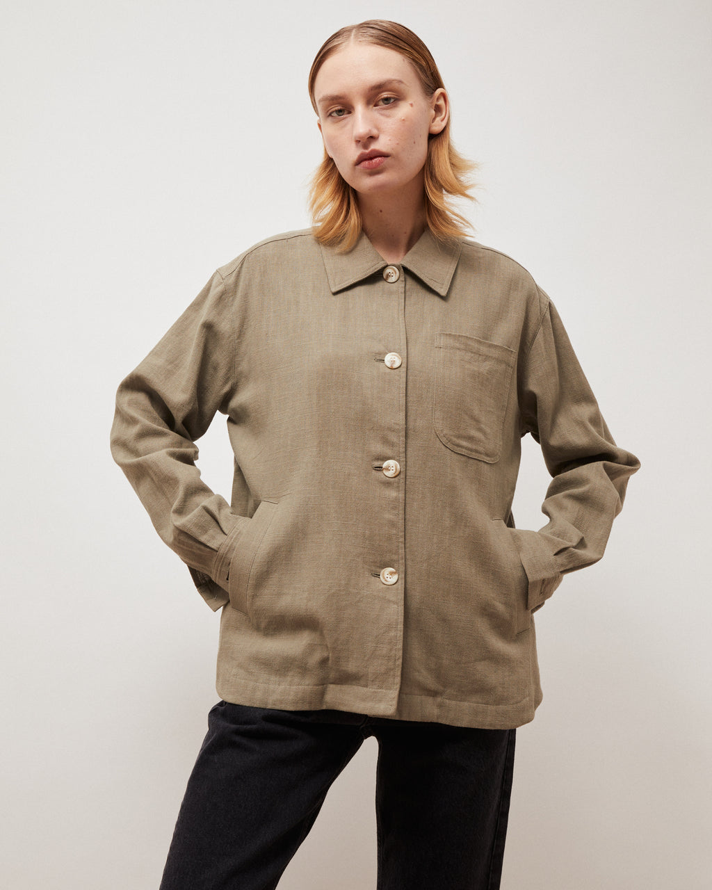 Ally Linen Light Moss