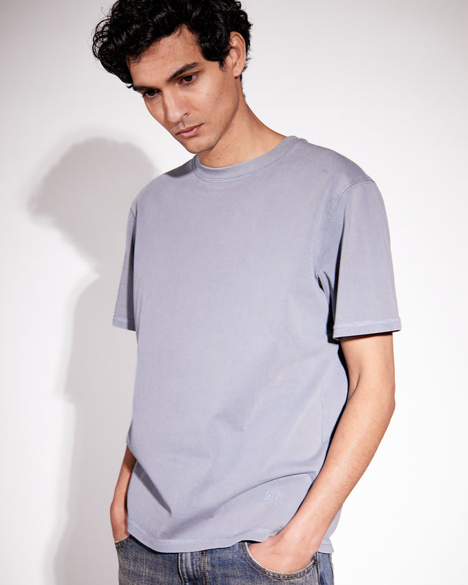 BT T-shirt Washed Dusty Blue