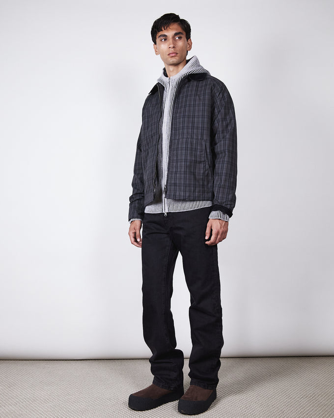 Carter Wax Black Check