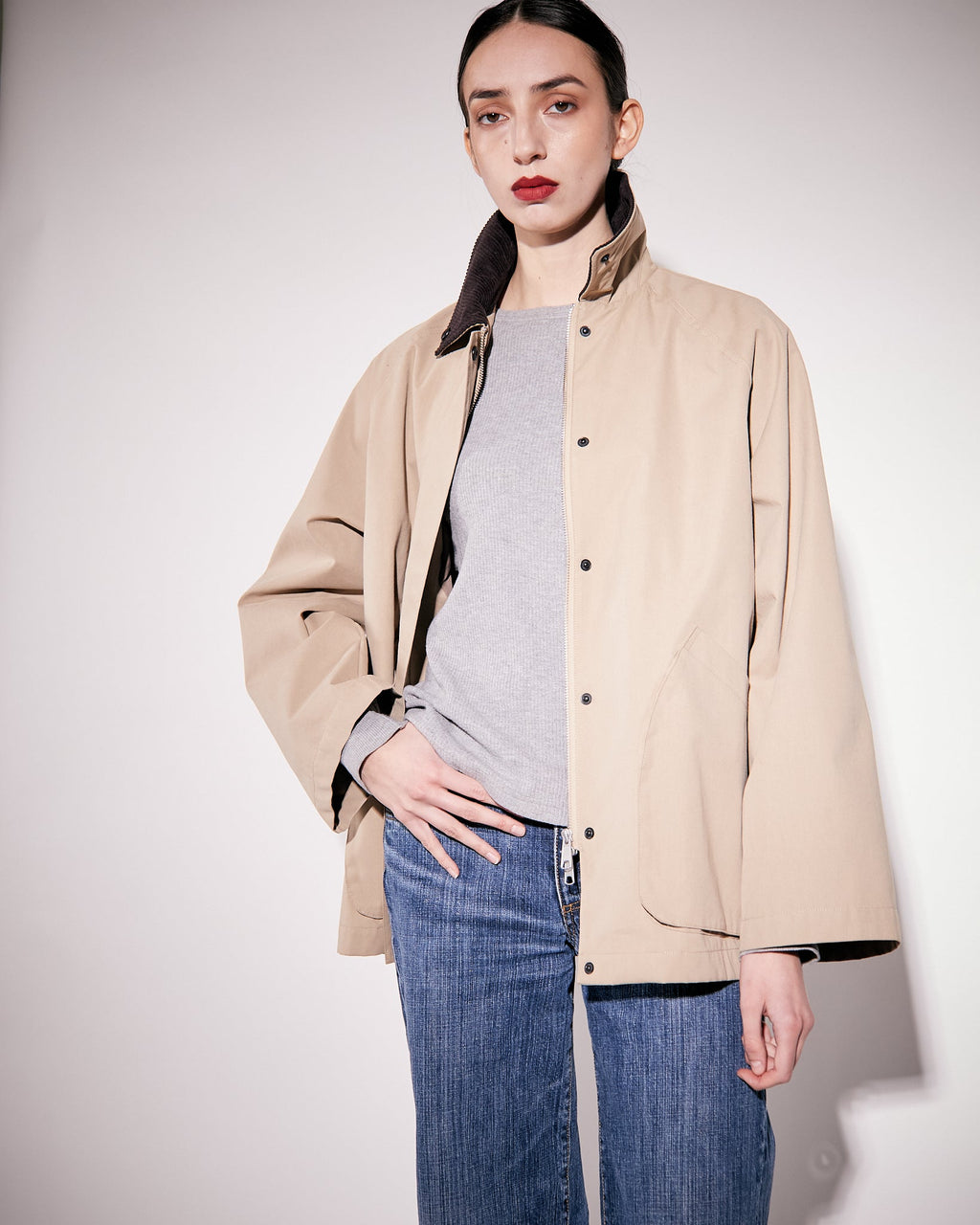 Spring Khaki Spring / Summer 26 Women | BRIXTOL TEXTILES