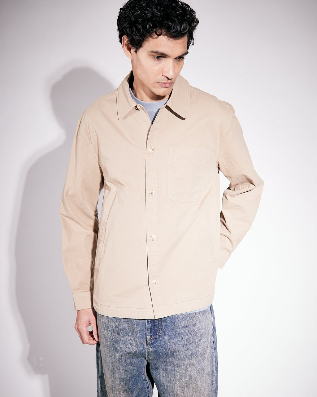 Frank Cotton Washed Khaki