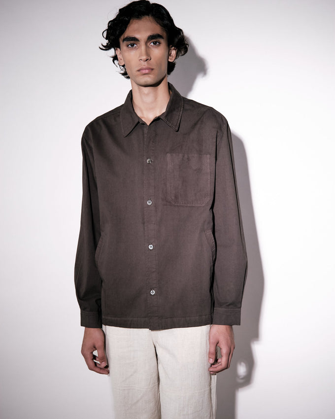 Frank Cotton Washed Dark Olive