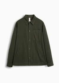 Frank Cotton Washed Dark Olive