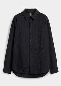 Lawrence Black Glitch Stripe Over dye