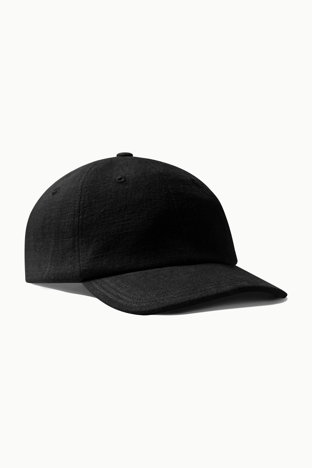 Mac Cap Linen – Black