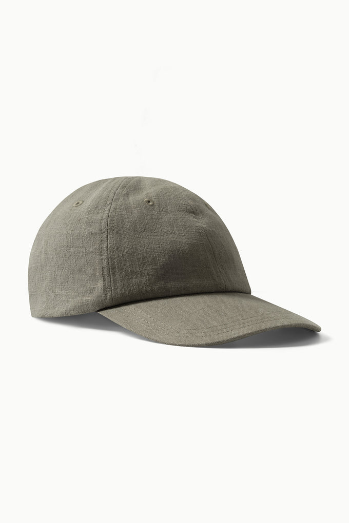 Mac Cap Linen – Light Moss