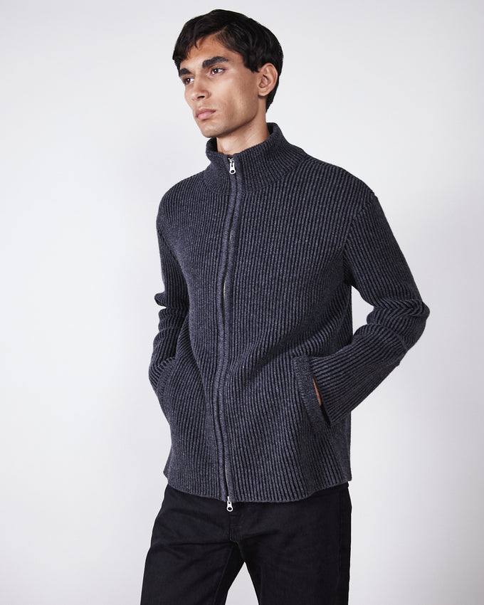 Seven Wool Black Melange