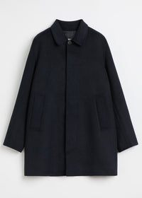 T-Coat Wool Midnight Blue