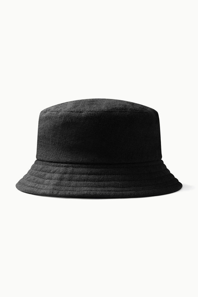 Shoom Hat Linen – Black